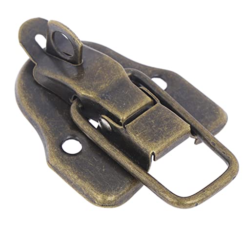 Fallenverschluss, Schnalle Latch Toggle Lock Haspe for Werkzeugkasten Schmuck Brust Box Koffer Bronze 5,9 x4cm Fallenverschluss, Schnalle Latch Toggle Lock Haspe for Werkzeugkasten Schmuck Brust Box Koffer Bronze 5,9 x4cm von CHAKEUZND