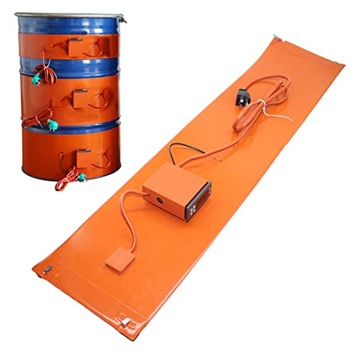 Fassheizung, Halloween-Geschenke, Silikon-Fassheizer mit einstellbarem Thermostat 30 °C bis 130(Digital,200L 1740x250 3000W) von CHAKEUZND