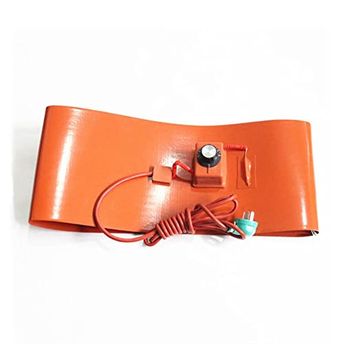 Fassheizung, Halloween-Geschenke, Silikonbandheizung for Ölfässer mit einstellbarem Thermostat(1740x125mm) von CHAKEUZND