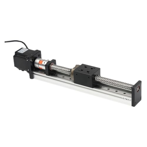Linearschienen-Schiebetisch, Einspurige Linearführung Gleittischmodul Kugelumlaufspindel Gleitschienentisch CNC-Kreuzportal Multi-Größen(1605-100) von CHAKEUZND