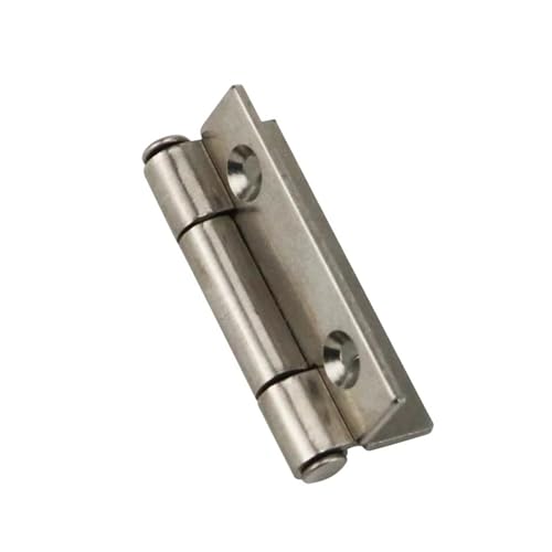 Selbstausrichtendes Federscharnier, 304 Edelstahl Quadratische Kante Scharnier for Industrielle Ausrüstung Schrank Tür 1 Pcs(Xg02-021-1) von CHAKEUZND