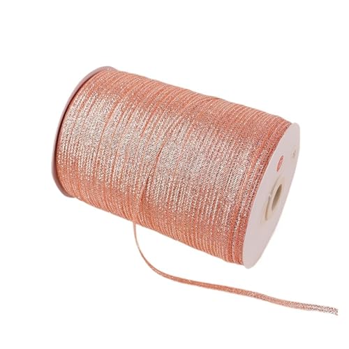 Stoffgeschenkband, Tortenband 50 Meter 3,0 mm(Champagne) von CHAKEUZND