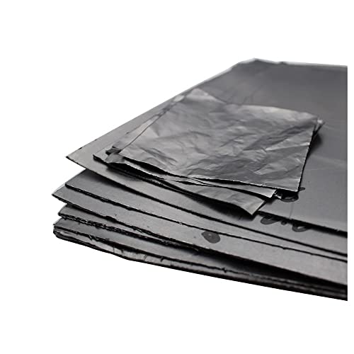 Flexible Graphitfolie Graphoil-Dichtung 0,05 Mm 0,06 Mm 0,08 Mm 0,1 Mm 0,2 Mm 0,3 Mm 0,4 Mm 0,5 Mm 0,6 Mm 0,8 Mm 1 Mm 2 Mm Schwarz (Color : 5pcs, Size : 2x200x250mm) von CHALKE