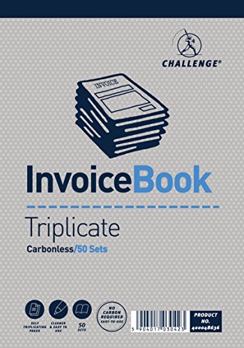 Challenge Triplicate Rechnung Buch (5 Stück) von Challenge