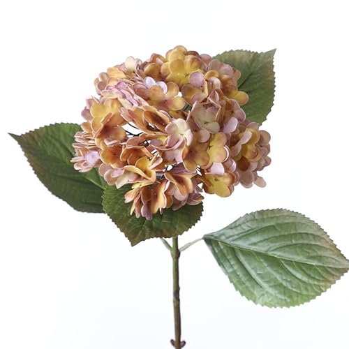 ＣＨＡＭＥＥＮ Künstliche Hortensienblüten 3D-Druck Real Touch Künstliche Blumen wie echte Hortensien für Hochzeit 2 Stück von ＣＨＡＭＥＥＮ
