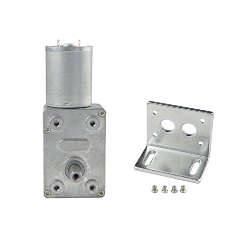 370WG Engine Mini Turbine Worm 24V DC 80RPM Inversion Reducer Metal Mounting Bracket 370WG Engine Mini Turbine Worm 24V DC 80RPM Inversion Reducer Metal Mounting Bracket von CHANCS