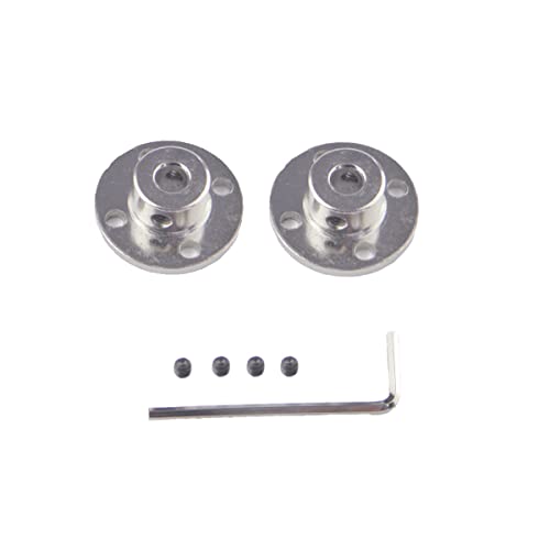 CHACNS Flansch-Wellenkupplung mit Schraube Außendurchmesser 16mm Innendurchmesser 12mm Flansch-Kupplungsstecker 2PCS von CHANCS