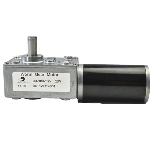 CHANCS 115RPM Reversible Selbstsperrende Turbomotor 12V DC Verzögerung Getriebemotor für Massage Maschinen, Beauty Instruments CHANCS 115RPM Reversible Selbstsperrende Turbomotor 12V DC Verzögerung Getriebemotor für Massage Maschinen, Beauty Instruments von CHANCS