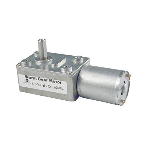 CHANCS 370WG 6V DC 40RPM Motor Mini Turbine Wurm Hohes Drehmoment für Heimwerkerteile von CHANCS