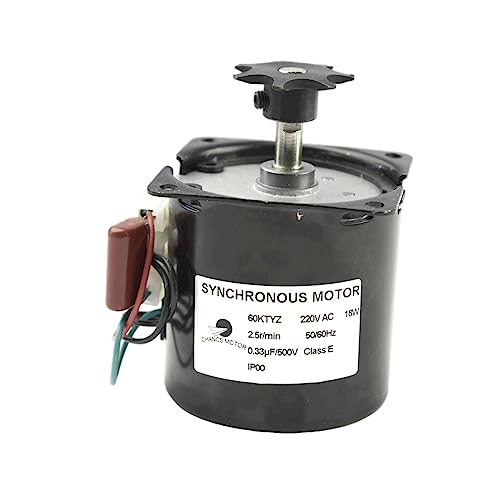CHANCS 60KTYZ AC-Synchron-Elektro-Getriebemotor 220V 2.5-3RPM Inkubator-Zubehör für die meisten Inkubator-Dreh-Eier CHANCS 60KTYZ AC-Synchron-Elektro-Getriebemotor 220V 2.5-3RPM Inkubator-Zubehör für die meisten Inkubator-Dreh-Eier von CHANCS