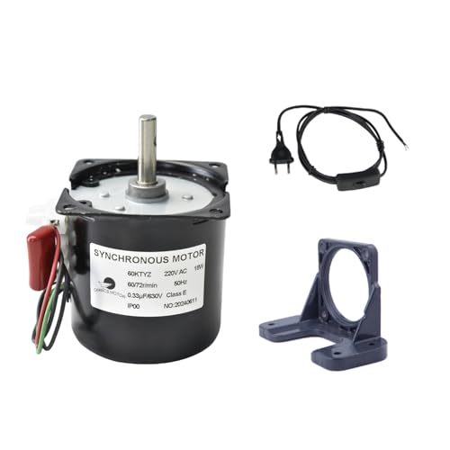 CHANCS Elektromotor Grill mit hohem Drehmoment 220 V 60 KTYZ 60-72 RPM Verlängerung des Schaltersteckers Unterstützung des Reduziermotors CHANCS Elektromotor Grill mit hohem Drehmoment 220 V 60 KTYZ 60-72 RPM Verlängerung des Schaltersteckers Unterstützung des Reduziermotors von CHANCS