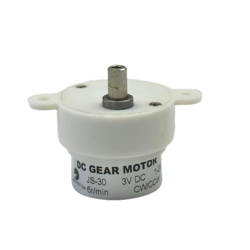 CHANCS JS30 DC Getriebemotor 3V 6r/min Niedrige Geschwindigkeit Handwerk DIY Riesenrad CHANCS JS30 DC Getriebemotor 3V 6r/min Niedrige Geschwindigkeit Handwerk DIY Riesenrad von CHANCS