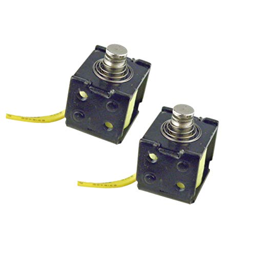 CHANCS Mikrolinearer Elektromagnet 3,5 mm Hub DC 12 V-24 V für Passwort-Türschloss 2 STK von CHANCS