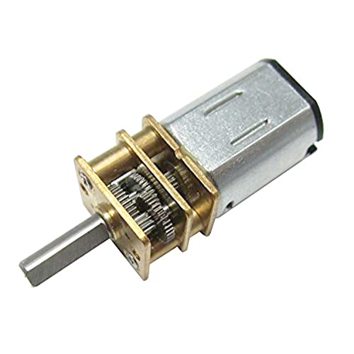 CHANCS N20 Mini-Elektromotor DC 6V 600RPM Kleiner Volumenmotor für elektronische Türschlösser Camcorder von CHANCS