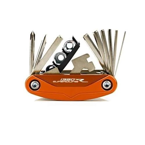 CHANGBOY Werkzeug Reparatur Schraubendreher-satz Für K-T&M 1390 Super Duke R 1390 SuperDukeR(Orange) von CHANGBOY