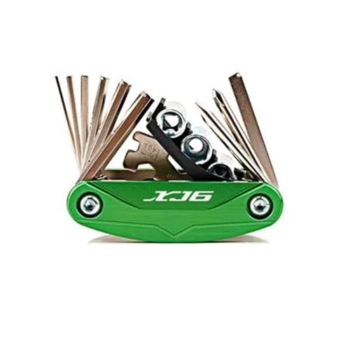CHANGBOY Werkzeug Reparatur Schraubendreher-satz Für YAM&AHA XJ6 XJ6N DIVERSION(Green) von CHANGBOY