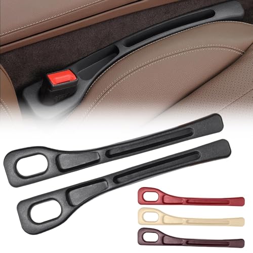 CHANGKAIFA 2 Stück Autositz Lückenfüller für Citroen C5 III Tourer (Bj. 2008-2017), Autositz Organizer Sitzlückenfüller Verhinderung Herunterfallens Aufbewahrungsbox,Black von CHANGKAIFA