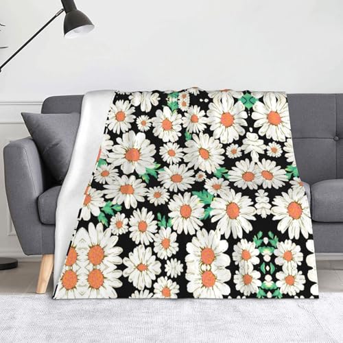 CHANGLEI Weiche Flanell-Fleecedecke mit Blumenmuster, 152,4 x 127,7 cm, leicht, warm, einseitig bedruckt, für Sofa, Camping, Reisen, Anti-Pilling, maschinenwaschbar CHANGLEI Weiche Flanell-Fleecedecke mit Blumenmuster, 152,4 x 127,7 cm, leicht, warm, einseitig bedruckt, für Sofa, Camping, Reisen, Anti-Pilling, maschinenwaschbar von CHANGLEI
