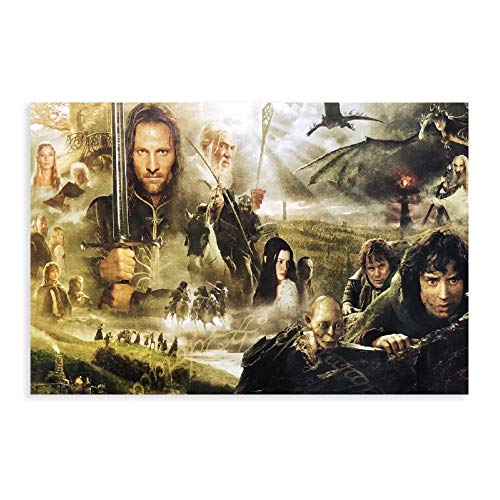 Style1 Wandposter "Herr der Ringe", Motiv Trilogie, 30 x 45 cm von CHANGX