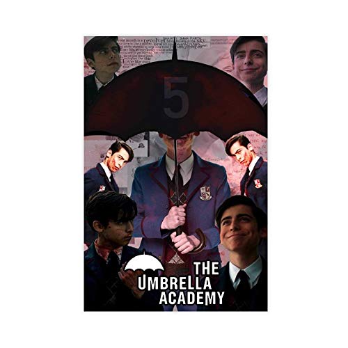 The Umbrella Academy Aidan Gallagher - TV-Show 3 Poster Dekorative Malerei Leinwand Wandkunst Wohnzimmer Poster Schlafzimmer Gemälde 30 x 45 cm Unframe-style1 von CHANGX
