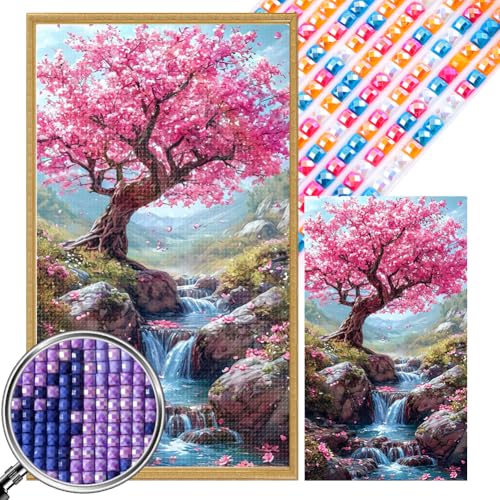CHANGYUE 5d DIY Full Square Bohrer Partial AB -Bohrer Diamant Malerei Tree Kit 45x75cm CHANGYUE 5d DIY Full Square Bohrer Partial AB -Bohrer Diamant Malerei Tree Kit 45x75cm von CHANGYUE