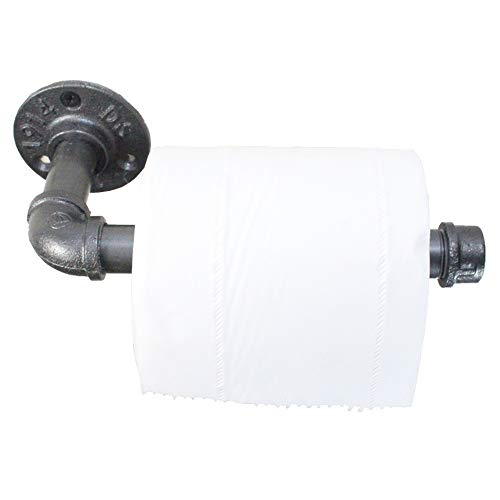 CHANNELMAY Industrie Retro Urban Rustikal Eisen Rohr Wand montiert Toilettenpapierhalter Roller Restaurant Bar WC Badezimmer Dekoration von CHANNELMAY