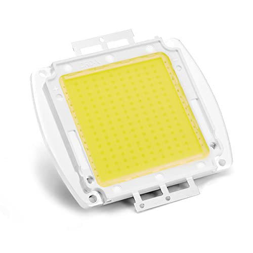 CHANZON Hochleistungs LED Chip 150W Weiß (6000 K - 6500 K/4500 mA/DC 30 V - 34 V/150 Watt) Superhelle Intensität SMD COB Lichtemitter Komponenten Diode 150 W Birnen Lampenperlen DIY Beleuchtung von CHANZON