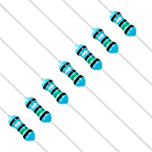 Chanzon 100pcs 1/4W (0,25W) 1,5 Ω Ohm 1r5 Metallfilm-Fest widerstand 0,01 ±1% Toleranz 1,5R MF Durchgangsbohrungs widerstände Strombegrenzung Rohs-zertifiziert Resistor von CHANZON