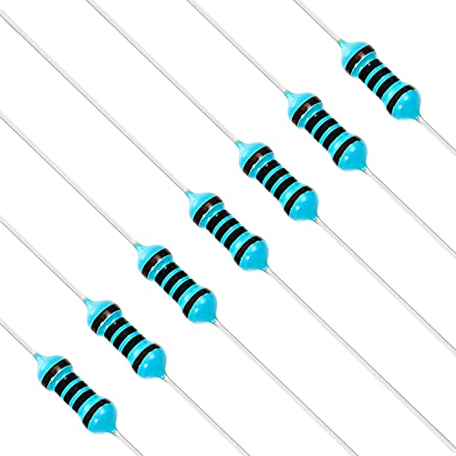 Chanzon 100pcs 1/4W (0,25W) 100 Ω Ohm Metallfilm-Fest widerstand 0,01 ±1% Toleranz 100R MF Durchgangsbohrungs widerstände Strombegrenzung Rohs-zertifiziert Resistor von CHANZON