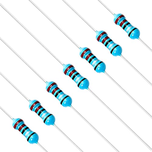 Chanzon 100pcs 1/4W (0,25W) 2,2 Ω Ohm 2r2 Metallfilm-Fest widerstand 0,01 ±1% Toleranz 2,2R MF Durchgangsbohrungs widerstände Strombegrenzung Rohs-zertifiziert Resistor von CHANZON