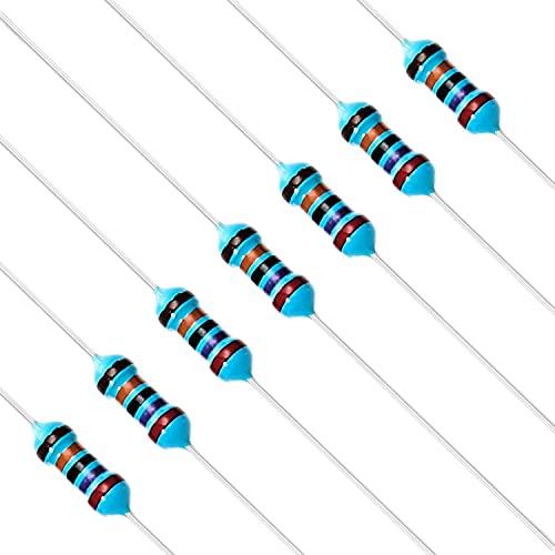 Chanzon 100pcs 1/4W (0,25W) 270K Ω Ohm Metallfilm-Fest widerstand 0,01 ±1% Toleranz 270KR MF Durchsteck widerstände Strombegrenzung Rohs-zertifiziert Resistor von CHANZON