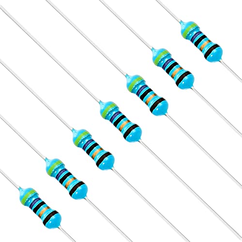 Chanzon 100pcs 1/4W (0,25W) 47 Ω Ohm Metallfilm-Fest widerstand 0,01 ±1% Toleranz 47R MF Durchgangsbohrungs widerstände Strombegrenzung Rohs-zertifiziert Resistor von CHANZON