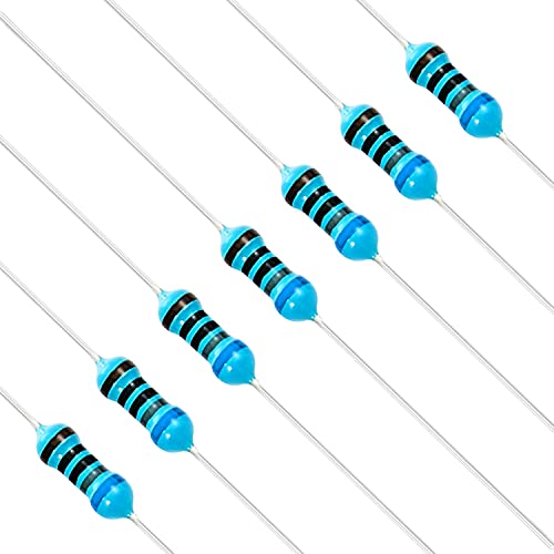 Chanzon 100pcs 1/4W (0,25W) 680 Ω Ohm Metallfilm-Fest widerstand 0,01 ±1% Toleranz 680R MF Durchsteck widerstände Rohs-zertifiziert Resistor von CHANZON