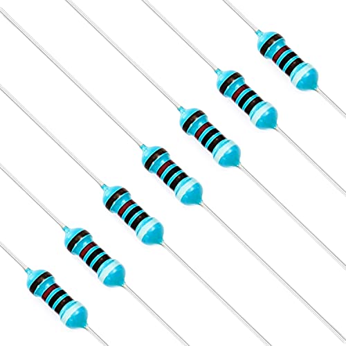 Chanzon 100pcs 1/4W (0,25W) 91K Ω Ohm Metallfilm-Fest widerstand 0,01 ±1% Toleranz 91KR MF Durchgangsbohrungs widerstände Strombegrenzung Rohs-zertifiziert Resistor von CHANZON