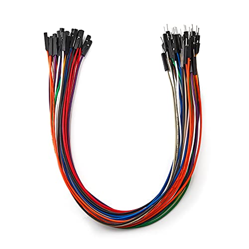Chanzon 40 STK. 30cm lang Male-Female Jumper Wire Kabel Line Connector Solderless Mehrfarbig für Arduino Raspberry Pi Elektronisches Steckbrett Protoboard PCB Board Chanzon 40 STK. 30cm lang Male-Female Jumper Wire Kabel Line Connector Solderless Mehrfarbig für Arduino Raspberry Pi Elektronisches Steckbrett Protoboard PCB Board von CHANZON