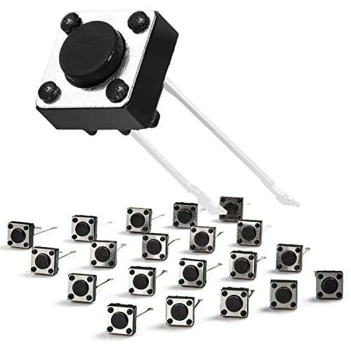 Chanzon Taktilen Druckschalter Micro Tactile Switch 6 x 6 x 4,3 mm 2 pins 20 Stück Mikro Schalter Tactile Drucktaster Für Steckbrett Elektronische Schaltung Arduino Leiterplatte Dip-Touch-Schalter Chanzon Taktilen Druckschalter Micro Tactile Switch 6 x 6 x 4,3 mm 2 pins 20 Stück Mikro Schalter Tactile Drucktaster Für Steckbrett Elektronische Schaltung Arduino Leiterplatte Dip-Touch-Schalter von CHANZON