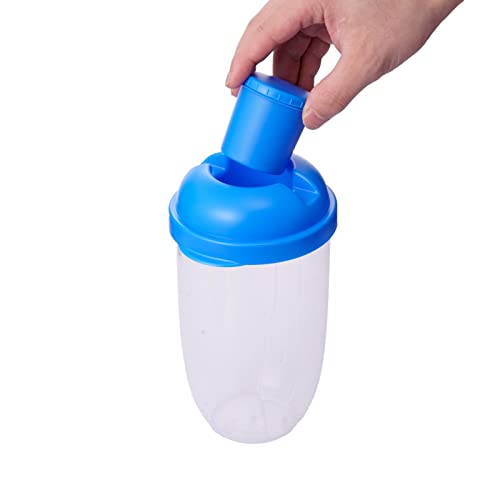 CHAODI Flasche Salat Mittagessen Behälter | Salatbehälter in Flaschenform zum Mitnehmen als Lunch-Bento-Salatschüssel - Cup Food Container, Salatbehälter mit Sauce Cup und Gabel von CHAODI