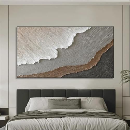 CHAOJIART Modernes minimalistisches Ozean-Erdton-Wellen-Poster, Leinwanddruck, Bild, Wandkunst, abstrakte Malerei, modische Wohnzimmerdekoration, 70 x 140 cm, rahmenlos CHAOJIART Modernes minimalistisches Ozean-Erdton-Wellen-Poster, Leinwanddruck, Bild, Wandkunst, abstrakte Malerei, modische Wohnzimmerdekoration, 70 x 140 cm, rahmenlos von CHAOJIART