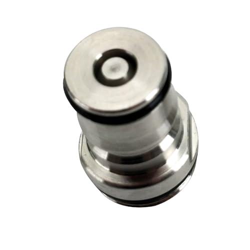 1 Stück Kugelverschlusspfosten mit 1/2-Zoll-Außengewinde for Cornelius-Fässer – Schnellanschluss-Ersatz aus Edelstahl for die Getränkeausgabe(Gas Post) von CHAOMIN