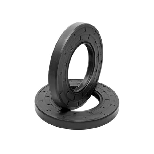 3 Stück TC/FB/TG4 NBR Doppellippen-Skelett-Öldichtring for Hydraulikzylinder – Innendurchmesser 12,5/13 mm, Außendurchmesser 20–25 mm, Höhe 4–7 mm(12.5x22x6mm) von CHAOMIN