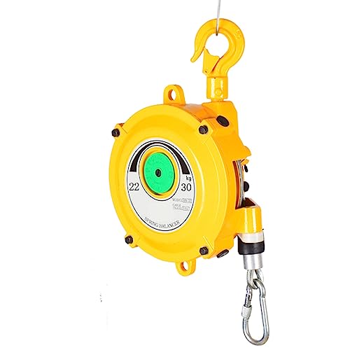 Einziehbarer Federzug-Schraubendreher mit Haken und Drahtseil for Werkstatt und Automobil-Fließband, 1 Stück(22-30kg) von CHAOMIN