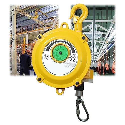 Einziehbares Federzugwerkzeug mit Drahtseil und Haken for den Einsatz in der Werkstatt/am Fließband – einstellbarer Lastbereich 1–70 kg(15-22kg) von CHAOMIN