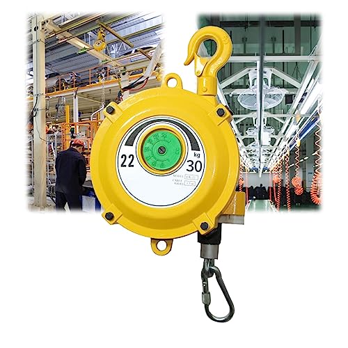 Einziehbares Federzugwerkzeug mit Drahtseil und Haken for den Einsatz in der Werkstatt/am Fließband – einstellbarer Lastbereich 1–70 kg(22-30kg) von CHAOMIN