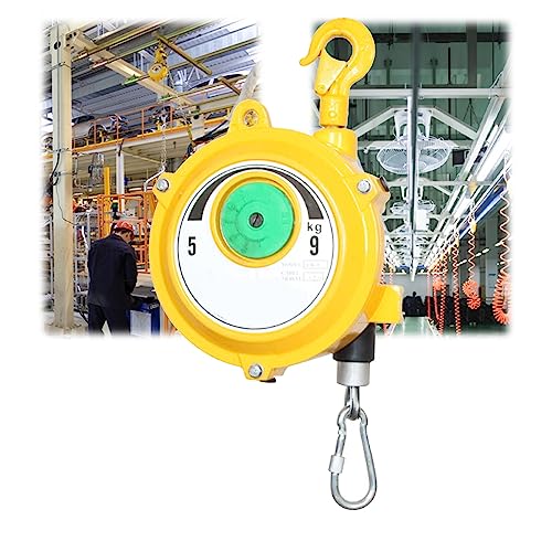Einziehbares Federzugwerkzeug mit Drahtseil und Haken for den Einsatz in der Werkstatt/am Fließband – einstellbarer Lastbereich 1–70 kg(5-9kg) von CHAOMIN
