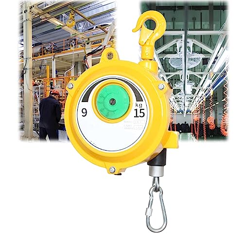 Einziehbares Federzugwerkzeug mit Drahtseil und Haken for den Einsatz in der Werkstatt/am Fließband – einstellbarer Lastbereich 1–70 kg(9-15kg) von CHAOMIN
