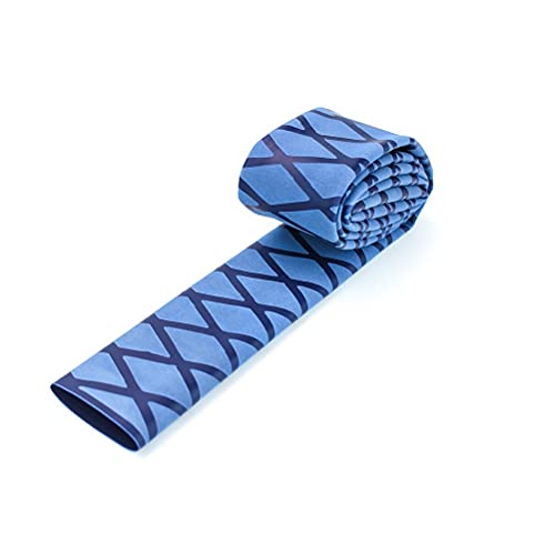 Rutschfeste Schrumpfschlauchhülle - 1 m PE-Isolierung | Schrumpfrate 2:1 | Temperaturbereich -55 °C bis 125 °C, 1 Stück(Blue,D 28mm) von CHAOMIN