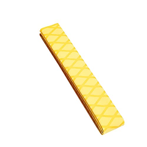 Rutschfeste Schrumpfschlauchhülle - 1 m PE-Isolierung | Schrumpfrate 2:1 | Temperaturbereich -55 °C bis 125 °C, 1 Stück(Yellow,D 28mm) von CHAOMIN