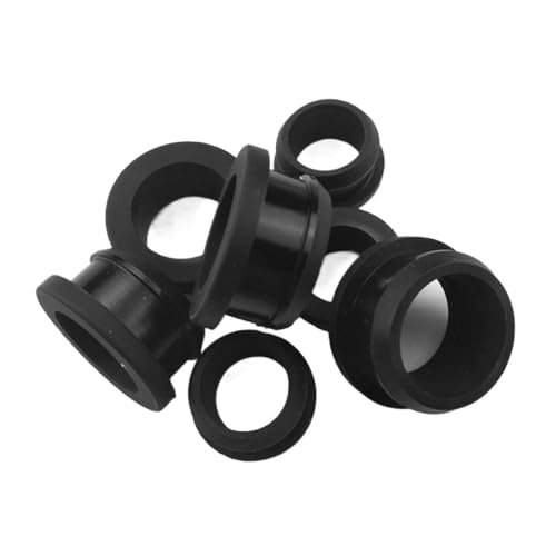 Silicone Rubber Snap-on Grommet Hole Plugs - Versatile Cable Protection Caps for Various Applications (4.5mm-30mm)(6.5mm(5Pcs)) von CHAOMIN