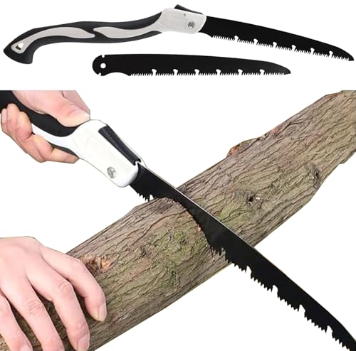 Astsäge mit Ersatzklinge,210mm lange klinge Handsäge Klappsäge Outdoor Astsäge mit Sicherheitsverschluss Notfallsäge Tigersäge Jagd Baumsäge Gartensäge Survival Säge Holz Säge Astsäge mit Ersatzklinge,210mm lange klinge Handsäge Klappsäge Outdoor Astsäge mit Sicherheitsverschluss Notfallsäge Tigersäge Jagd Baumsäge Gartensäge Survival Säge Holz Säge von CHAOTEMAI