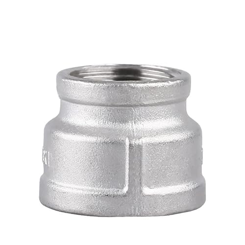 CHAOUYYZ 1/4" 1/2" 3/4" 1" 1-1/4" 1-1/2" 2" Bsp Innen- Auf Innengewinde-Reduzierstück, Usu304 Rohrverschraubung/Dn40 Dn32 von CHAOUYYZ